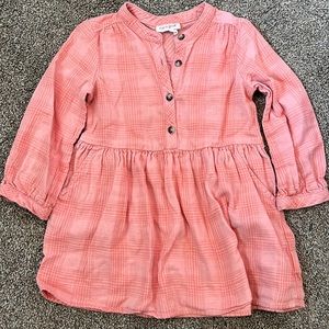 Cat and cat plaid dress tunic